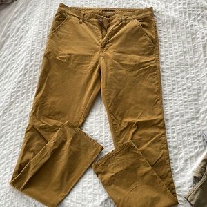 Nudie Jeans Co. Trousers W 33 L 34 Mustard Yellow